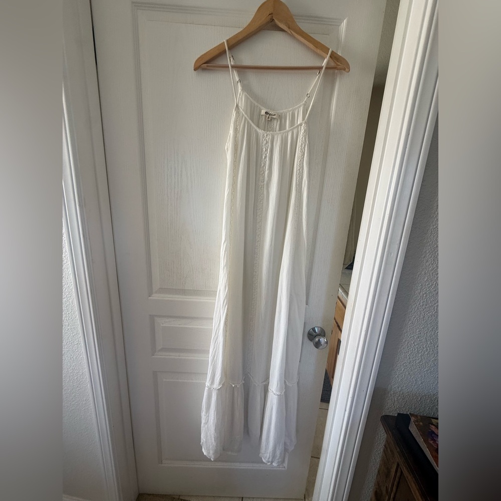 Rip Curl White Flowy Sun Dress
